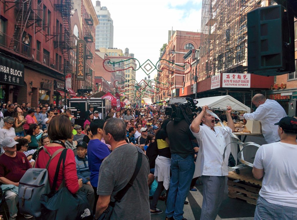 San Gennaro festival in NYC