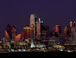 dallas, texas cityscape 