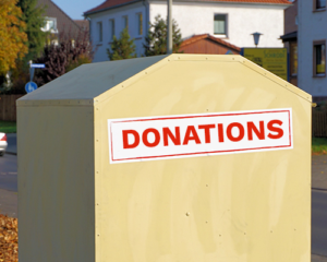 donation box