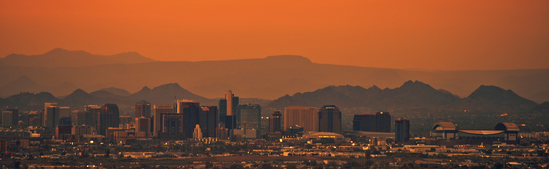 Pheonix Arizona cityscape