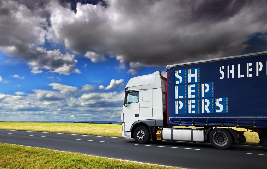 Shleppers moving truck