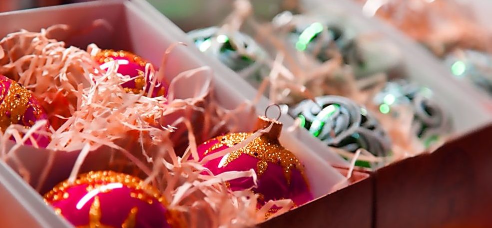 tips for packing up holiday decor